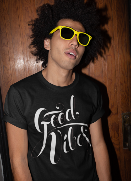 'Good Vibes Type' T-shirt